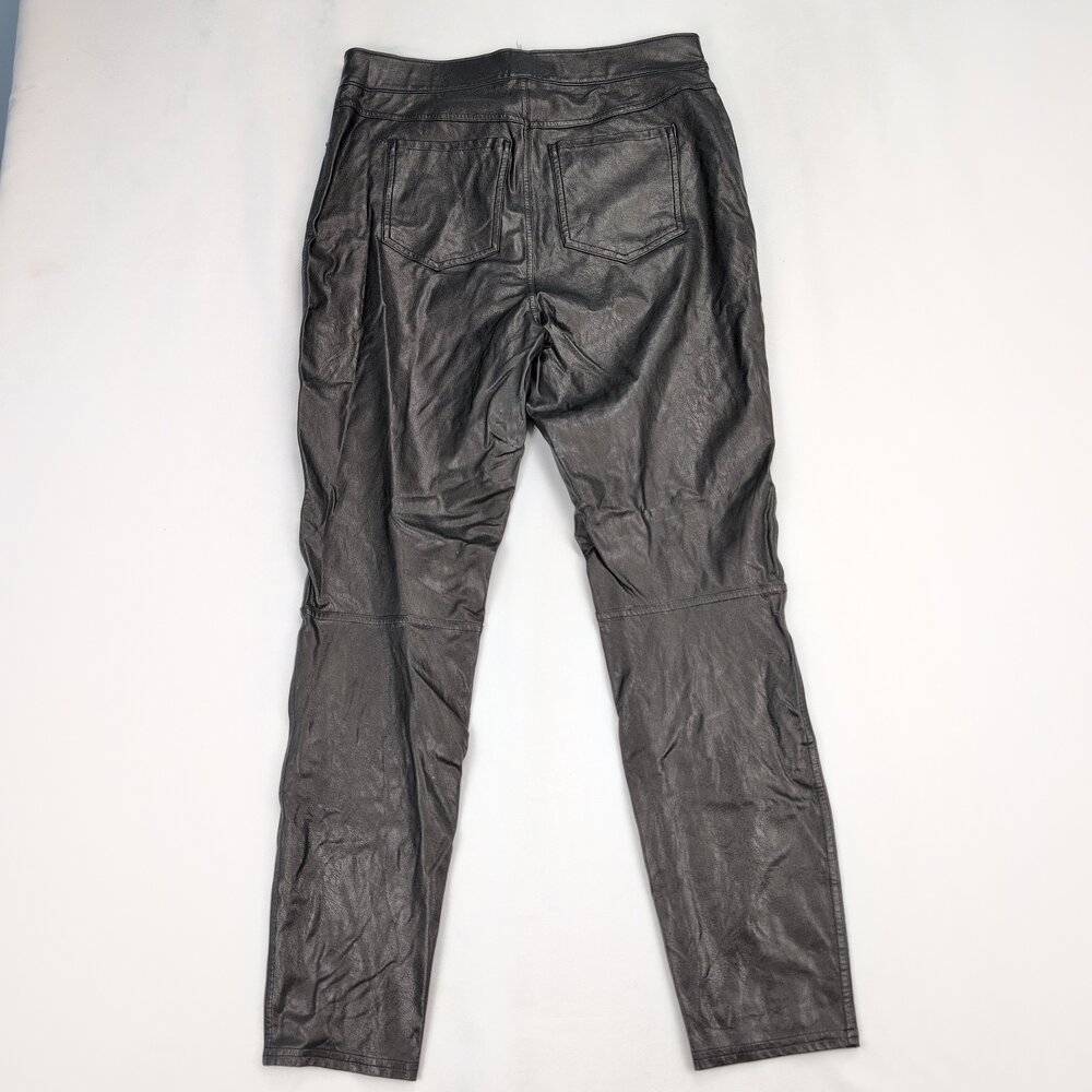 Spanx Faux Leather Pant Sz L - Picture 3 of 14